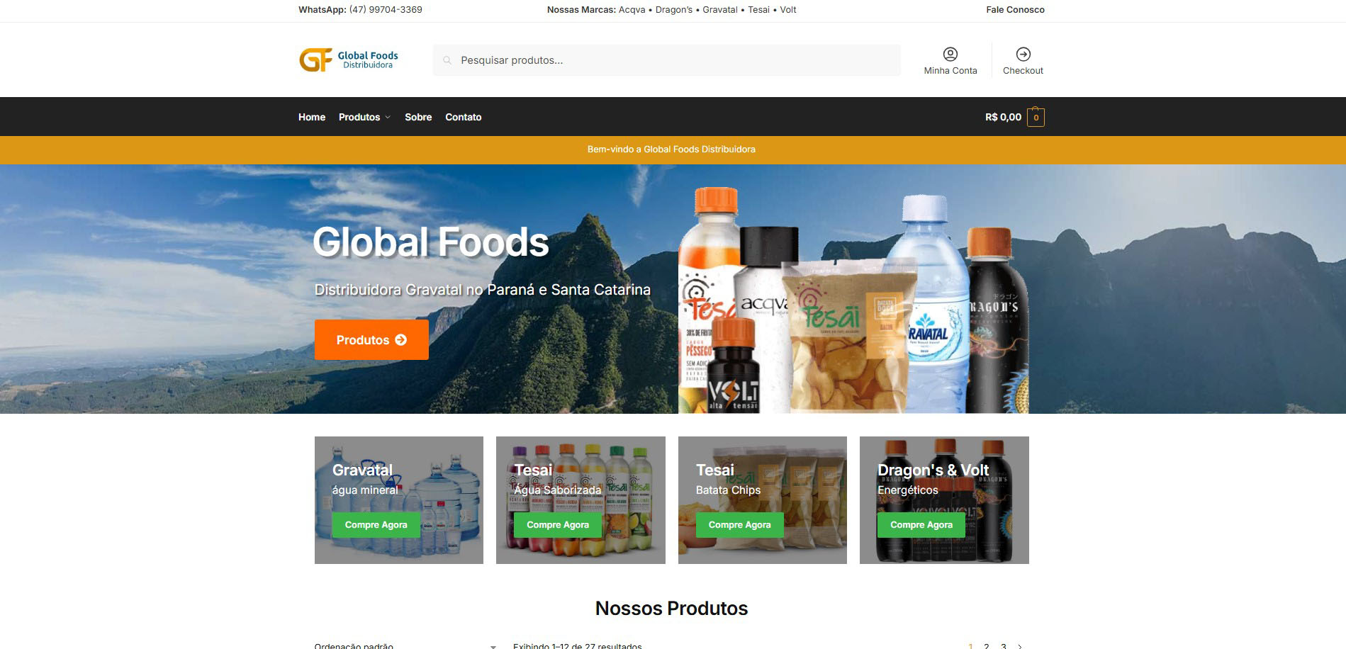 Global Foods GTWA e-Commerce